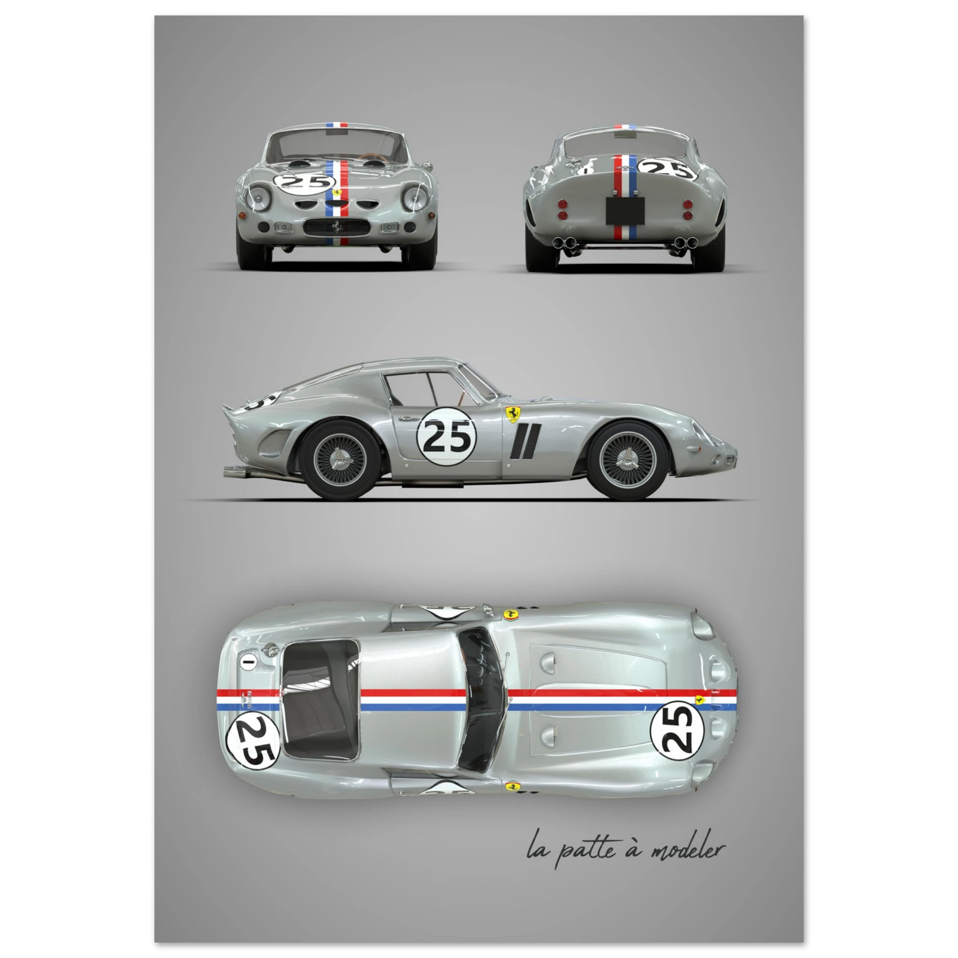 art, poster, aluminium print, wall art, automotive, gift, blueprint, car enthusiast, vintage car, classic car, motorcycle, race car, rally car, home decor