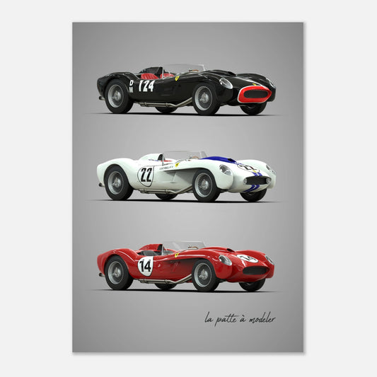 art, poster, aluminium print, wall art, automotive, gift, blueprint, car enthusiast, vintage car, classic car, motorcycle, race car, rally car, home decor