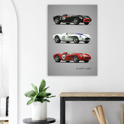 art, poster, aluminium print, wall art, automotive, gift, blueprint, car enthusiast, vintage car, classic car, motorcycle, race car, rally car, home decor