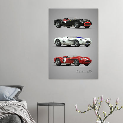 art, poster, aluminium print, wall art, automotive, gift, blueprint, car enthusiast, vintage car, classic car, motorcycle, race car, rally car, home decor