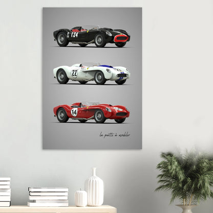 art, poster, aluminium print, wall art, automotive, gift, blueprint, car enthusiast, vintage car, classic car, motorcycle, race car, rally car, home decor