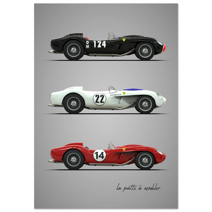 art, poster, aluminium print, wall art, automotive, gift, blueprint, car enthusiast, vintage car, classic car, motorcycle, race car, rally car, home decor