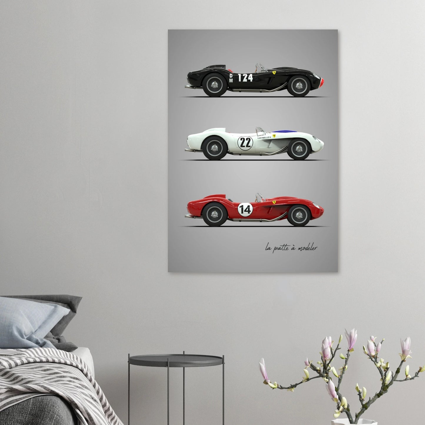 art, poster, aluminium print, wall art, automotive, gift, blueprint, car enthusiast, vintage car, classic car, motorcycle, race car, rally car, home decor