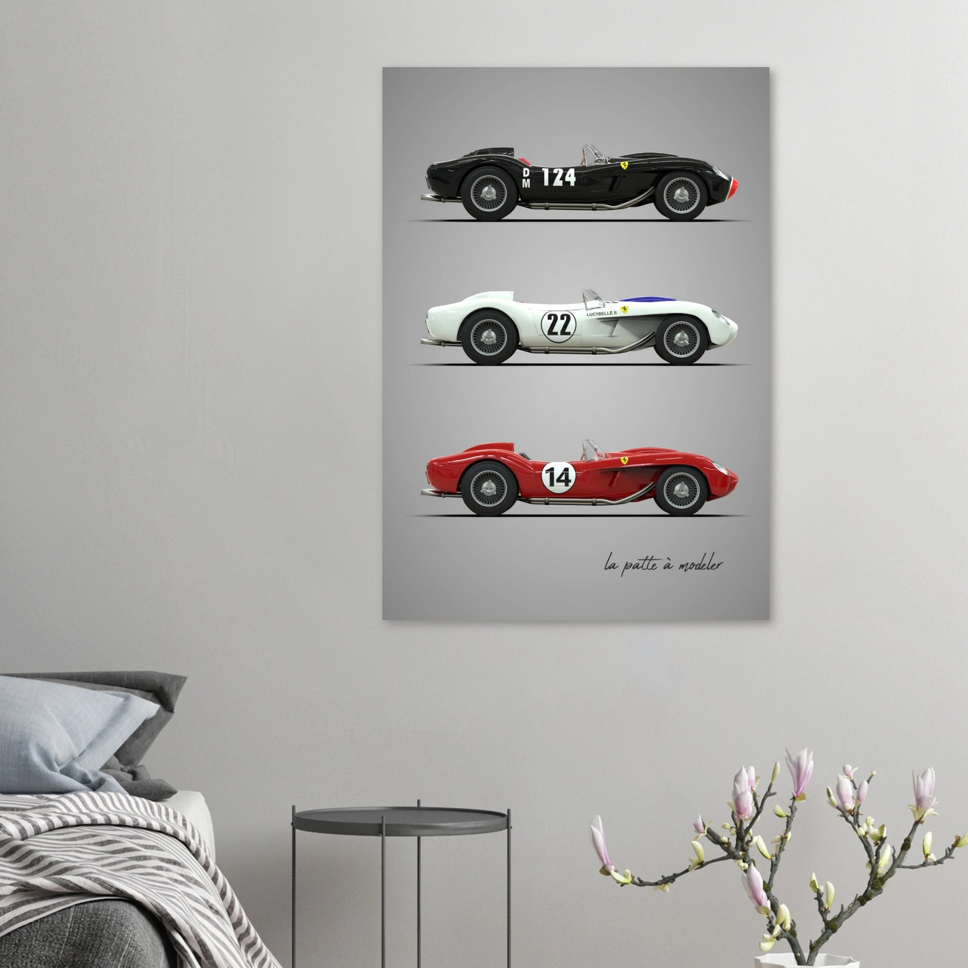art, poster, aluminium print, wall art, automotive, gift, blueprint, car enthusiast, vintage car, classic car, motorcycle, race car, rally car, home decor