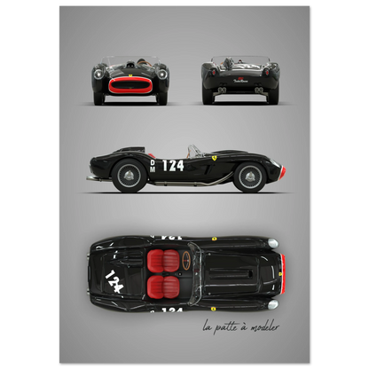 art, poster, aluminium print, wall art, automotive, gift, blueprint, car enthusiast, vintage car, classic car, motorcycle, race car, rally car, home decor