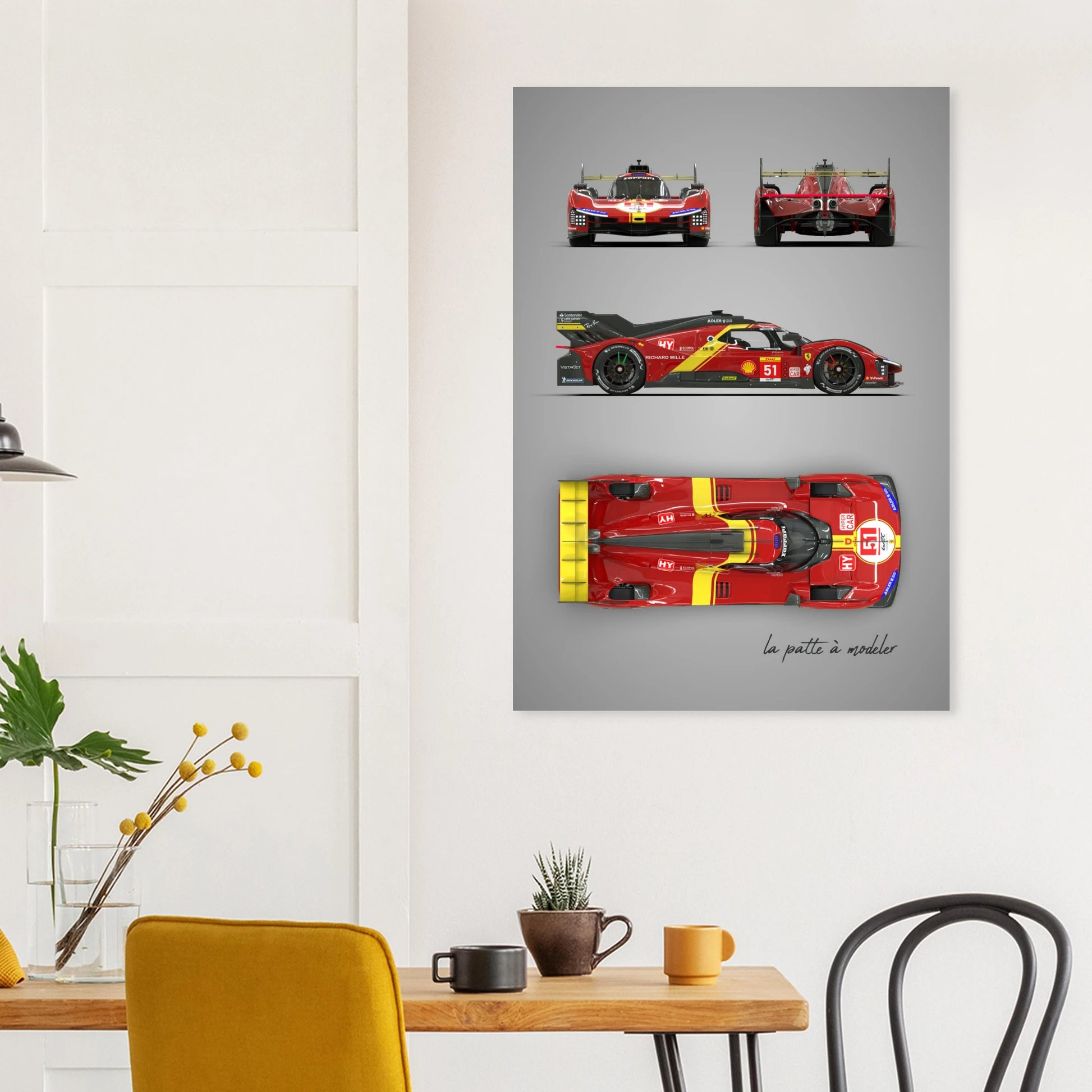 art, poster, aluminium print, wall art, automotive, gift, blueprint, car enthusiast, vintage car, classic car, motorcycle, race car, rally car, home decor