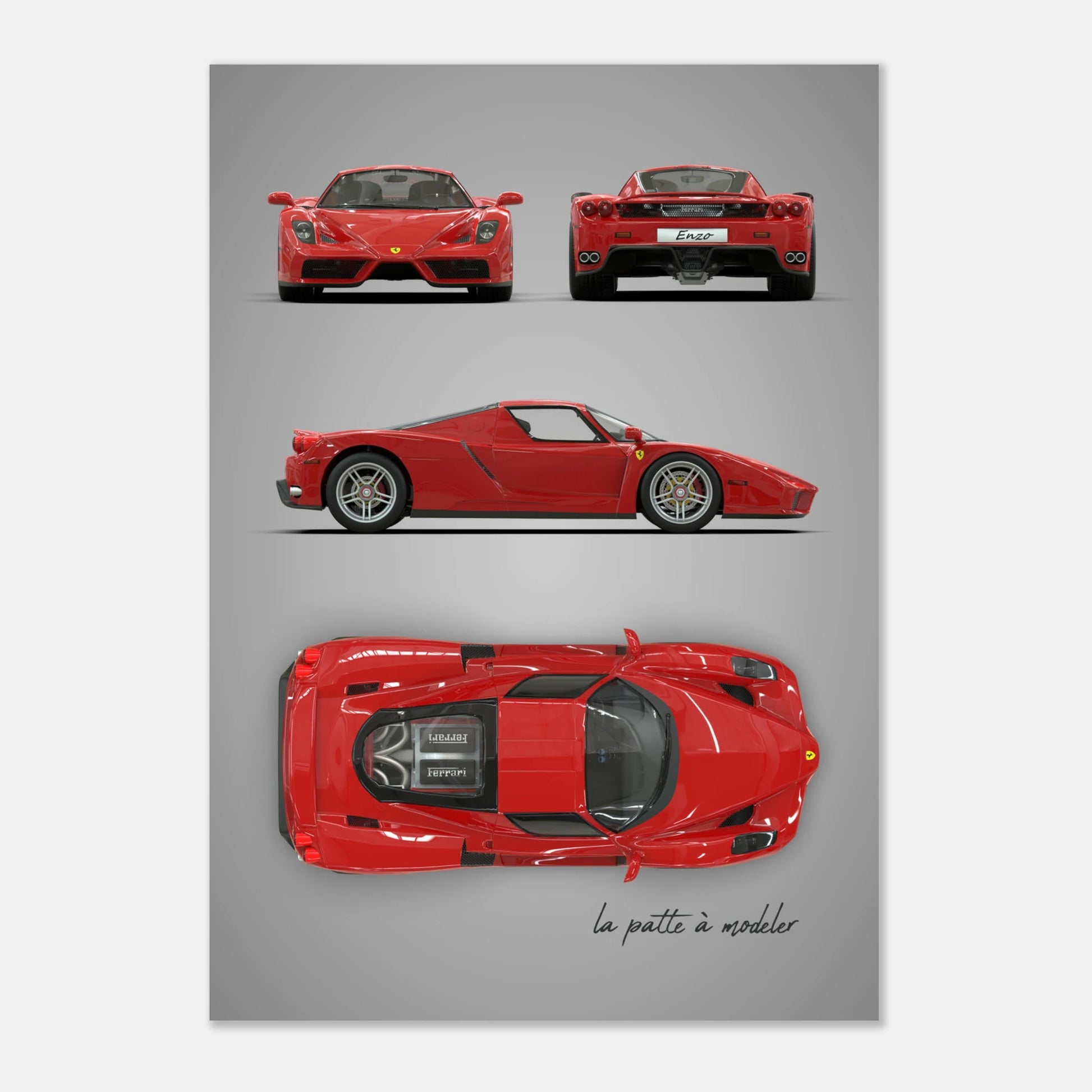 art, poster, aluminium print, wall art, automotive, gift, blueprint, car enthusiast, vintage car, classic car, motorcycle, race car, rally car, home decor