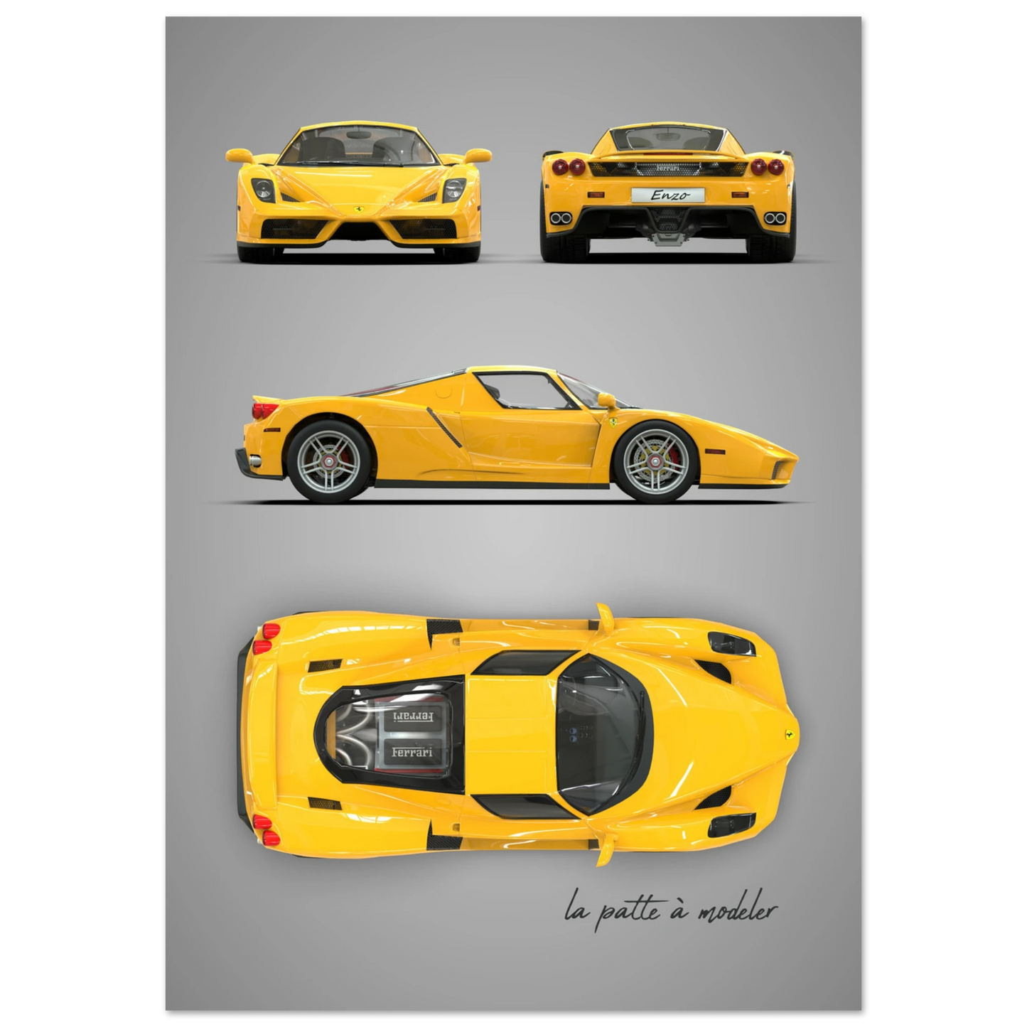 art, poster, aluminium print, wall art, automotive, gift, blueprint, car enthusiast, vintage car, classic car, motorcycle, race car, rally car, home decor