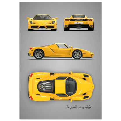 art, poster, aluminium print, wall art, automotive, gift, blueprint, car enthusiast, vintage car, classic car, motorcycle, race car, rally car, home decor