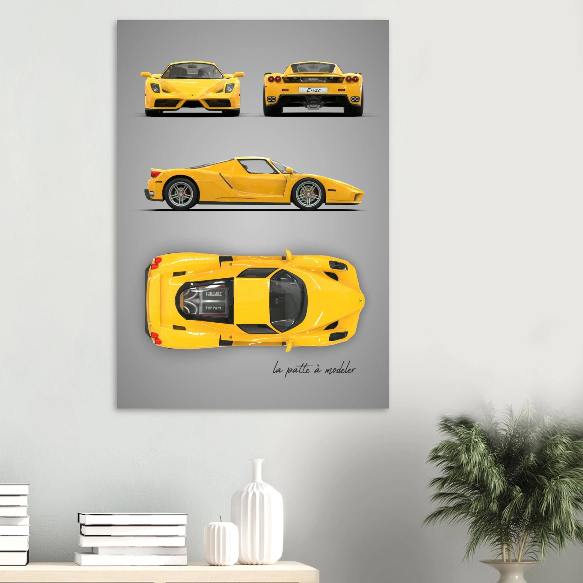 art, poster, aluminium print, wall art, automotive, gift, blueprint, car enthusiast, vintage car, classic car, motorcycle, race car, rally car, home decor