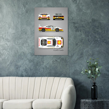art, poster, aluminium print, wall art, automotive, gift, blueprint, car enthusiast, vintage car, classic car, motorcycle, race car, rally car, home decor