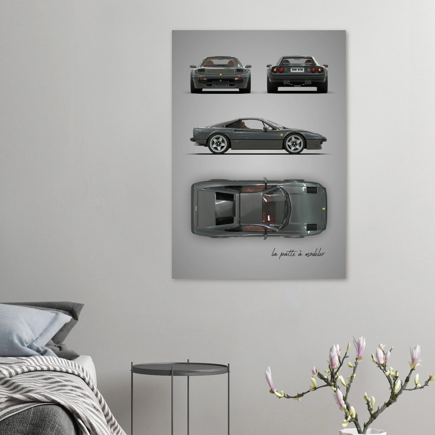 art, poster, aluminium print, wall art, automotive, gift, blueprint, car enthusiast, vintage car, classic car, motorcycle, race car, rally car, home decor