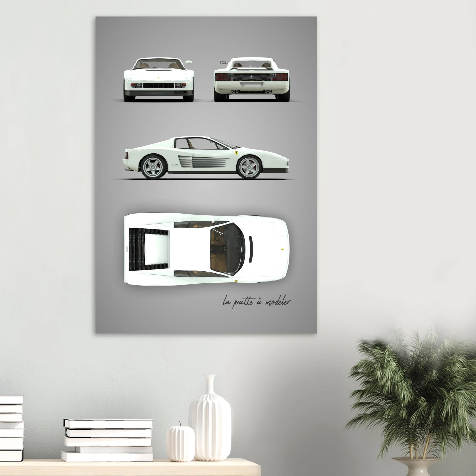 art, poster, aluminium print, wall art, automotive, gift, blueprint, car enthusiast, vintage car, classic car, motorcycle, race car, rally car, home decor