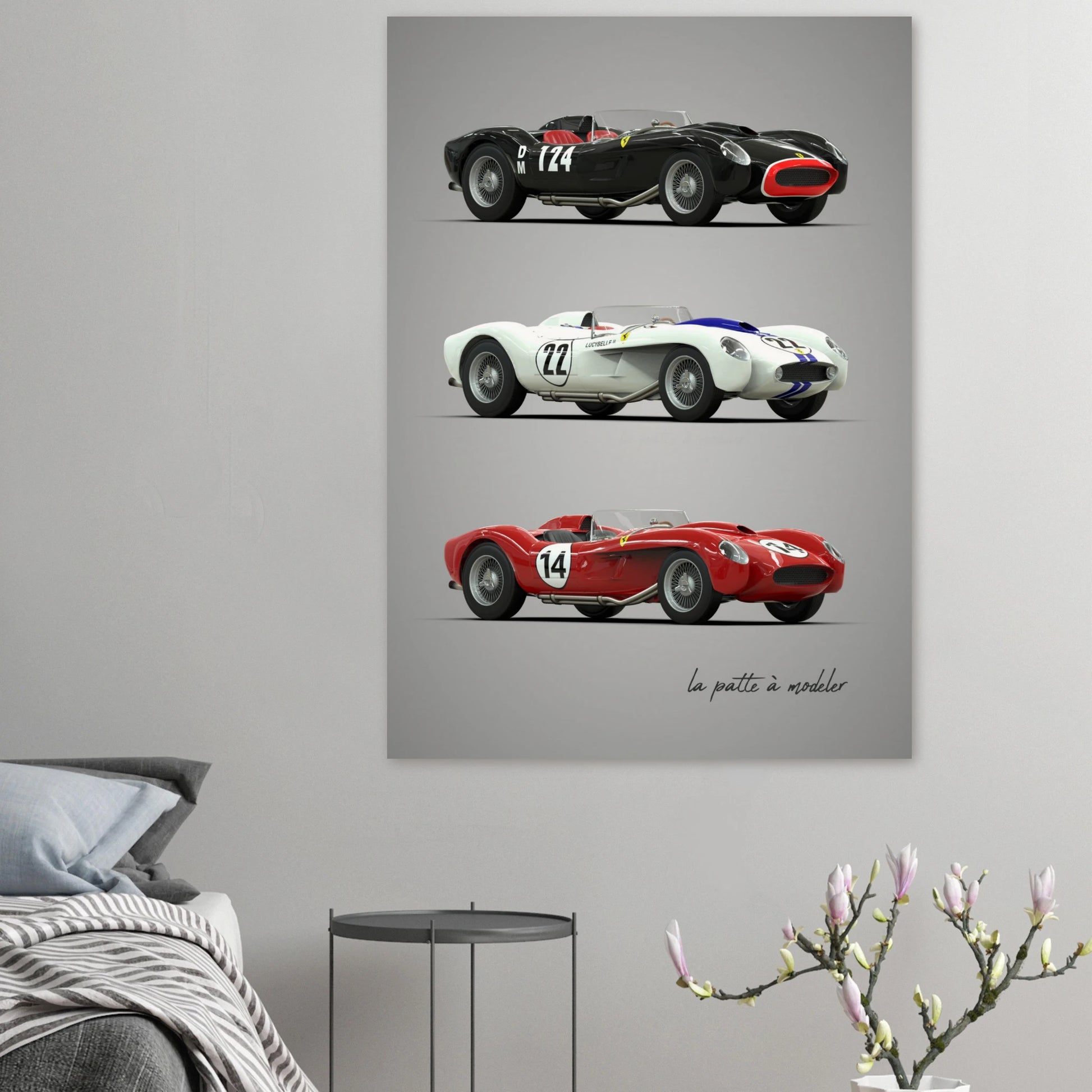 art, poster, aluminium print, wall art, automotive, gift, blueprint, car enthusiast, vintage car, classic car, motorcycle, race car, rally car, home decor