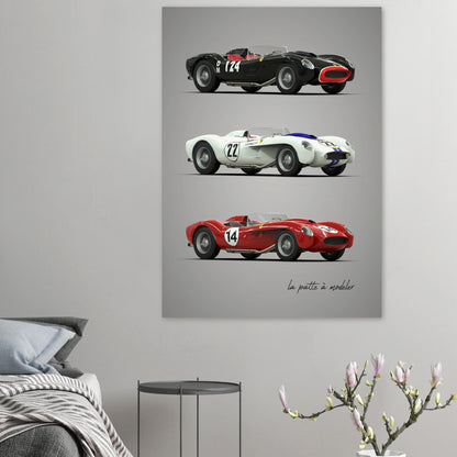art, poster, aluminium print, wall art, automotive, gift, blueprint, car enthusiast, vintage car, classic car, motorcycle, race car, rally car, home decor