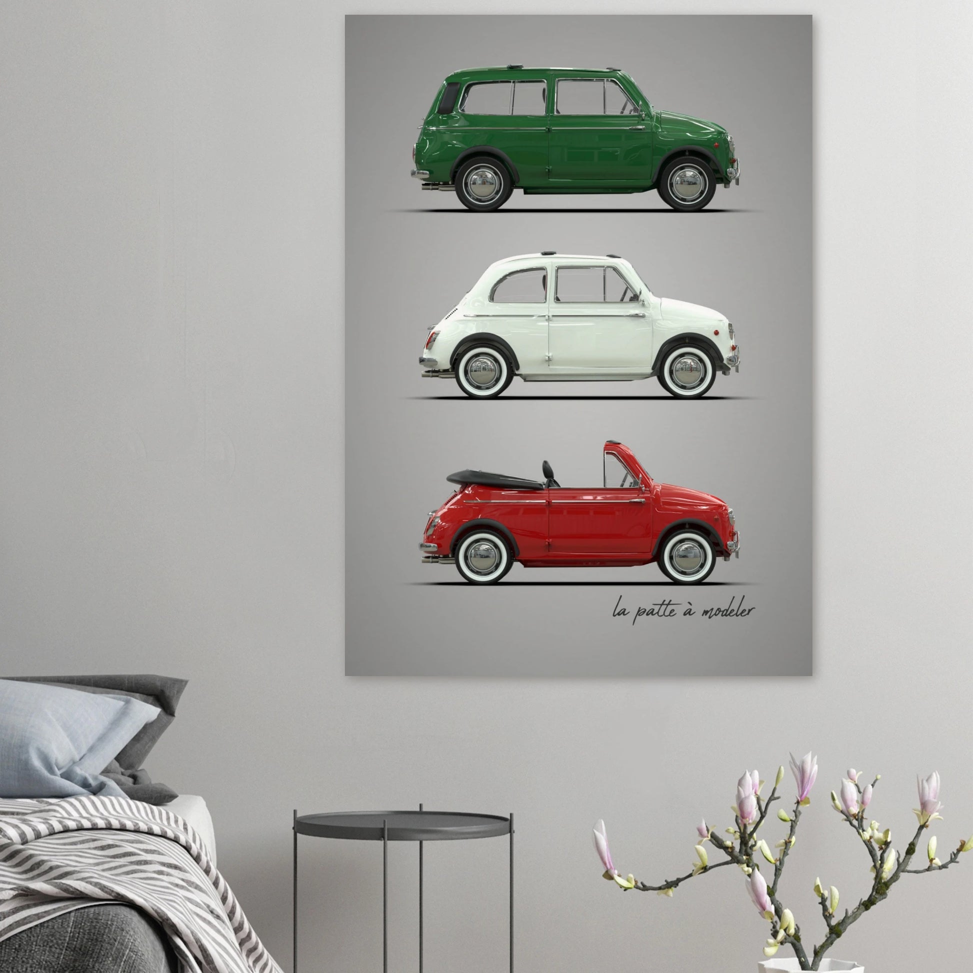 art, poster, aluminium print, wall art, automotive, gift, blueprint, car enthusiast, vintage car, classic car, motorcycle, race car, rally car, home decor