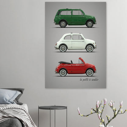 art, poster, aluminium print, wall art, automotive, gift, blueprint, car enthusiast, vintage car, classic car, motorcycle, race car, rally car, home decor