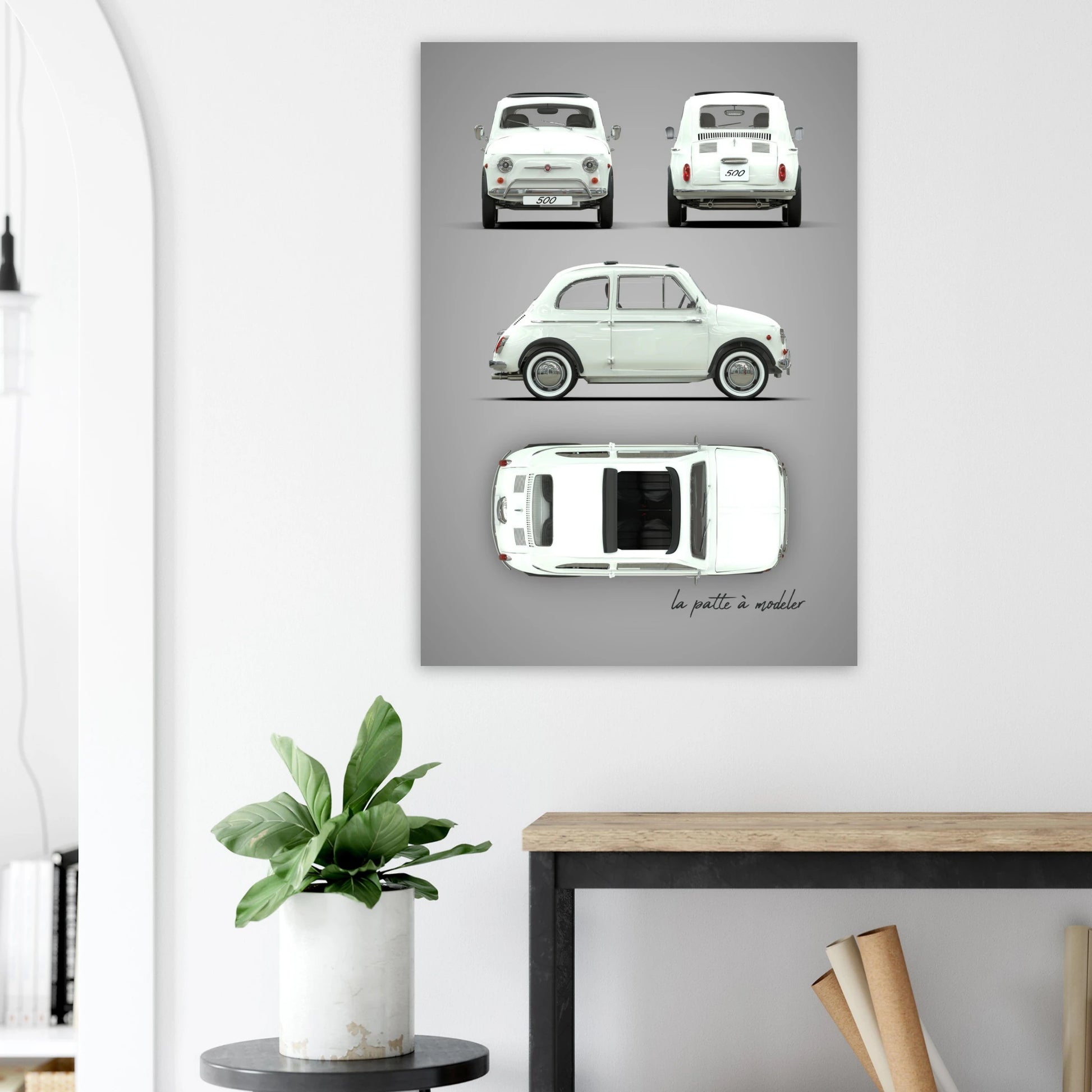art, poster, aluminium print, wall art, automotive, gift, blueprint, car enthusiast, vintage car, classic car, motorcycle, race car, rally car, home decor