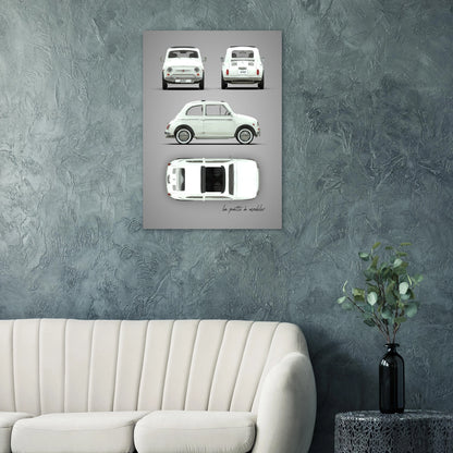 art, poster, aluminium print, wall art, automotive, gift, blueprint, car enthusiast, vintage car, classic car, motorcycle, race car, rally car, home decor