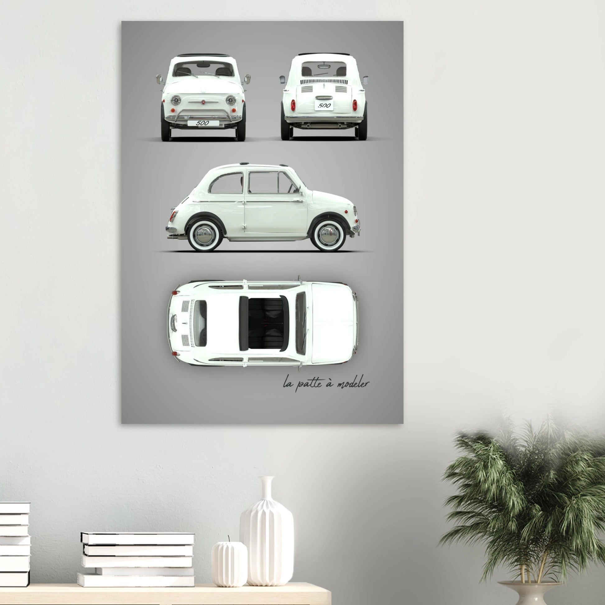 art, poster, aluminium print, wall art, automotive, gift, blueprint, car enthusiast, vintage car, classic car, motorcycle, race car, rally car, home decor