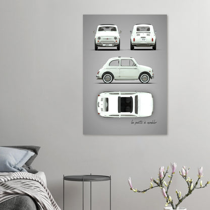 art, poster, aluminium print, wall art, automotive, gift, blueprint, car enthusiast, vintage car, classic car, motorcycle, race car, rally car, home decor