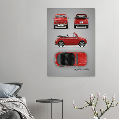 art, poster, aluminium print, wall art, automotive, gift, blueprint, car enthusiast, vintage car, classic car, motorcycle, race car, rally car, home decor