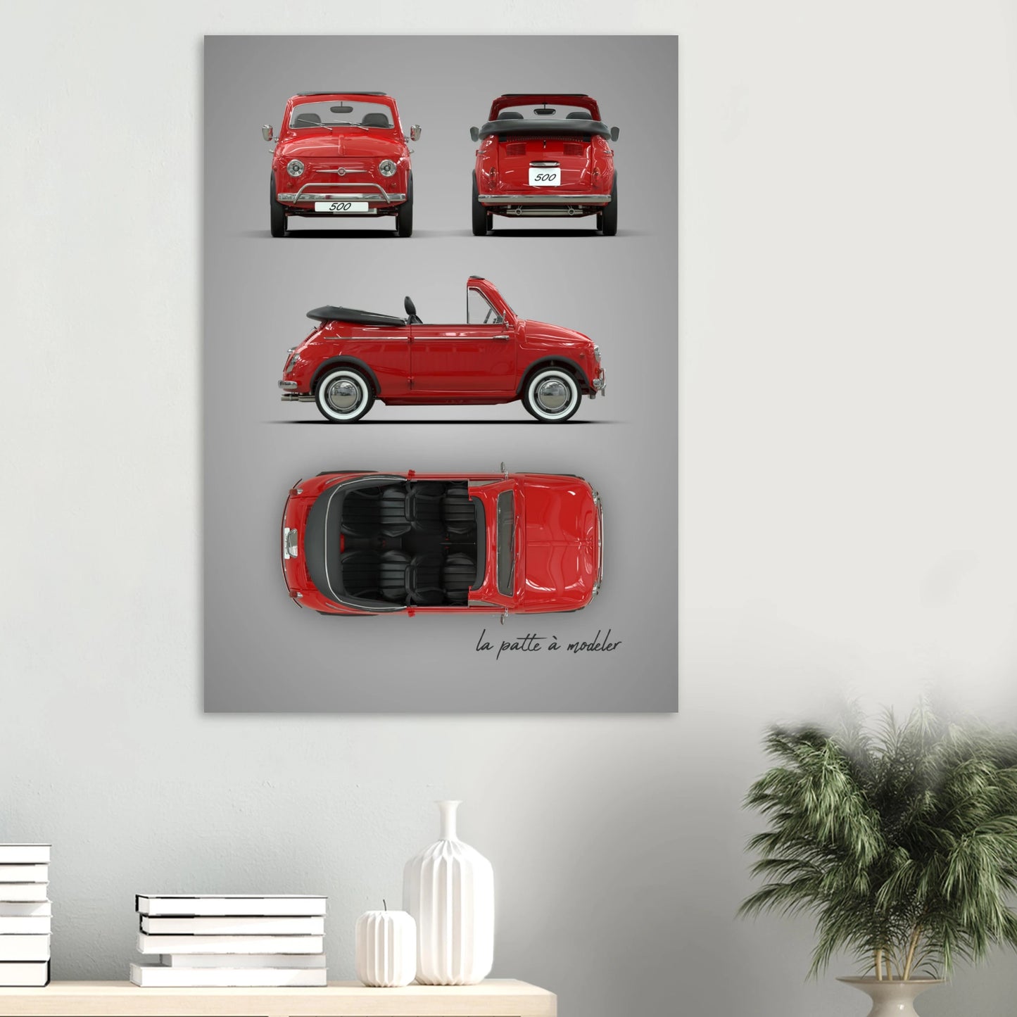 art, poster, aluminium print, wall art, automotive, gift, blueprint, car enthusiast, vintage car, classic car, motorcycle, race car, rally car, home decor
