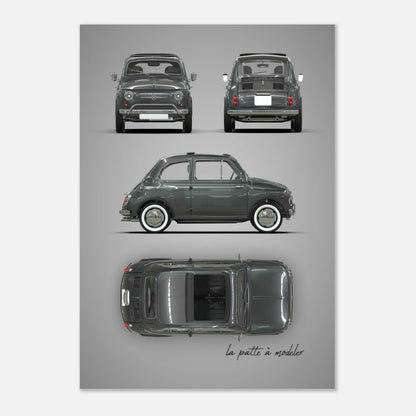 art, poster, aluminium print, wall art, automotive, gift, blueprint, car enthusiast, vintage car, classic car, motorcycle, race car, rally car, home decor