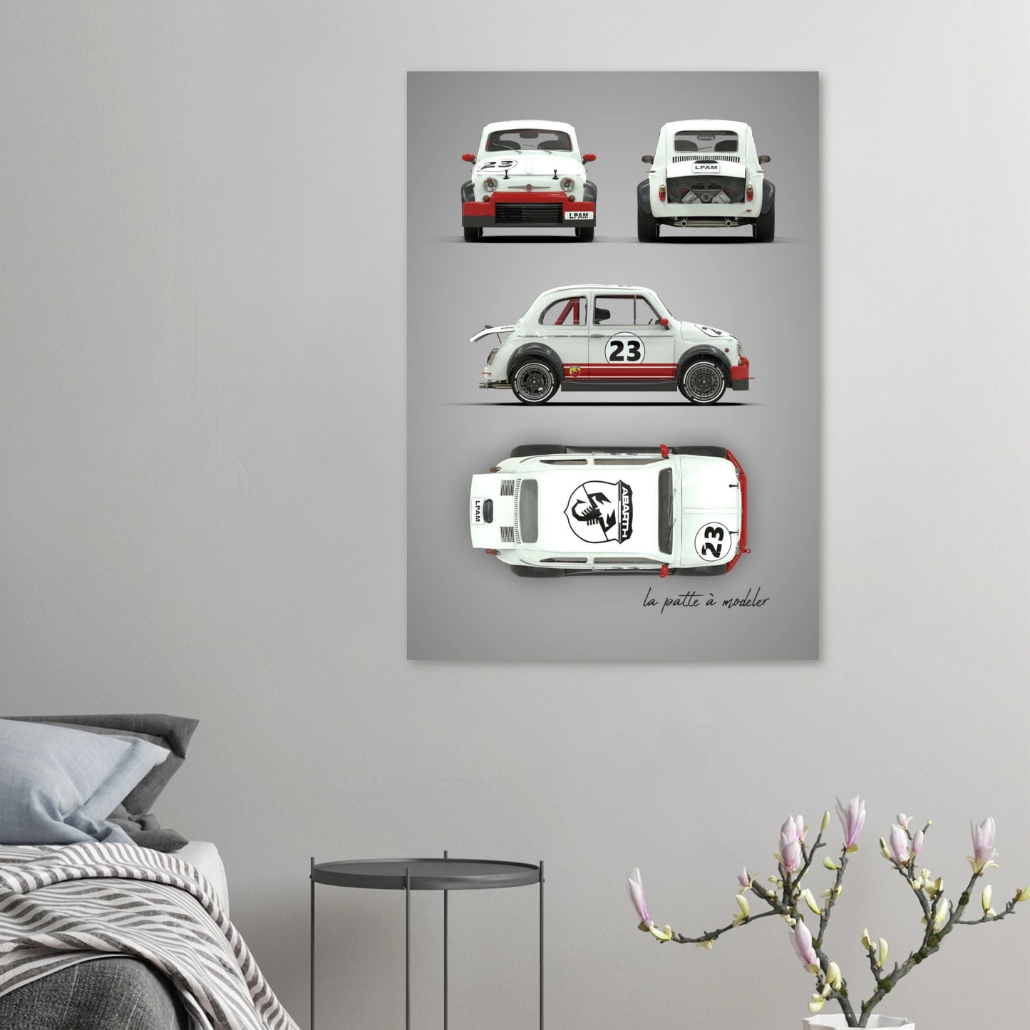 art, poster, aluminium print, wall art, automotive, gift, blueprint, car enthusiast, vintage car, classic car, motorcycle, race car, rally car, home decor
