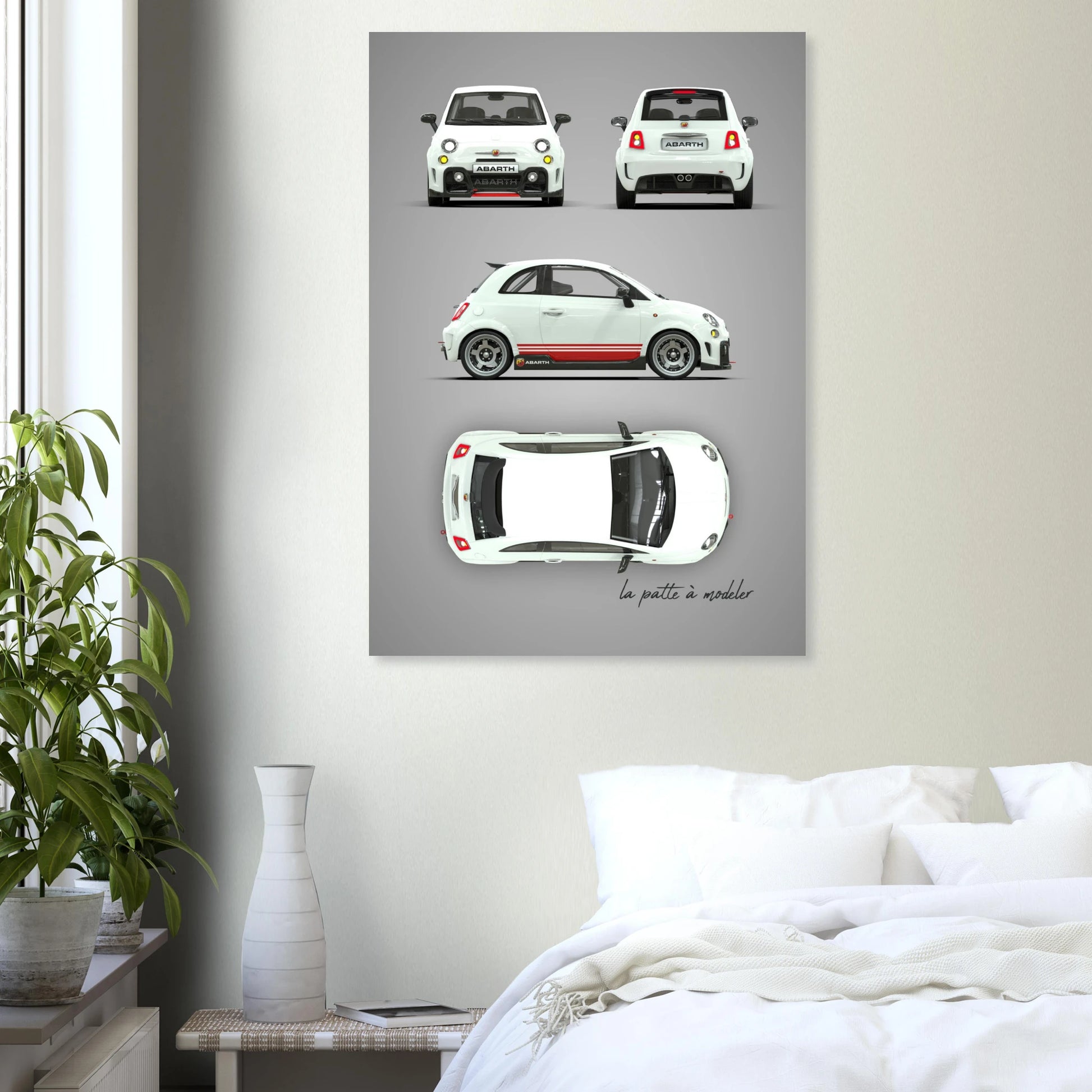art, poster, aluminium print, wall art, automotive, gift, blueprint, car enthusiast, vintage car, classic car, motorcycle, race car, rally car, home decor
