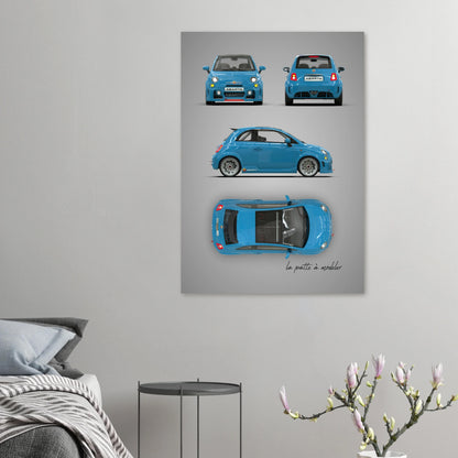 art, poster, aluminium print, wall art, automotive, gift, blueprint, car enthusiast, vintage car, classic car, motorcycle, race car, rally car, home decor