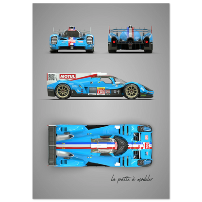 art, poster, aluminium print, wall art, automotive, gift, blueprint, car enthusiast, vintage car, classic car, motorcycle, race car, rally car, home decor