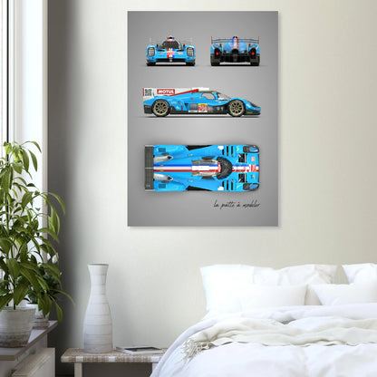 art, poster, aluminium print, wall art, automotive, gift, blueprint, car enthusiast, vintage car, classic car, motorcycle, race car, rally car, home decor
