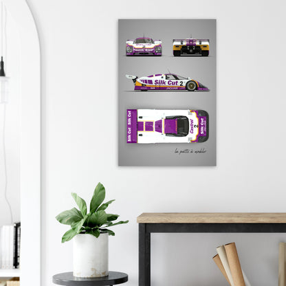 art, poster, aluminium print, wall art, automotive, gift, blueprint, car enthusiast, vintage car, classic car, motorcycle, race car, rally car, home decor