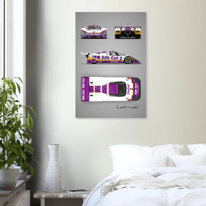 art, poster, aluminium print, wall art, automotive, gift, blueprint, car enthusiast, vintage car, classic car, motorcycle, race car, rally car, home decor