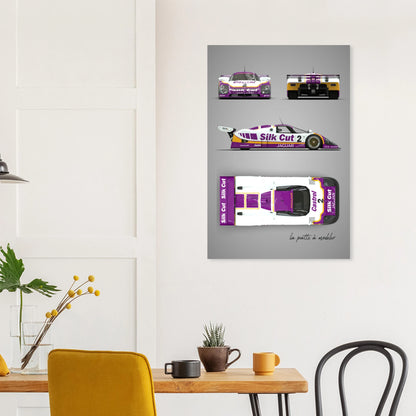 art, poster, aluminium print, wall art, automotive, gift, blueprint, car enthusiast, vintage car, classic car, motorcycle, race car, rally car, home decor