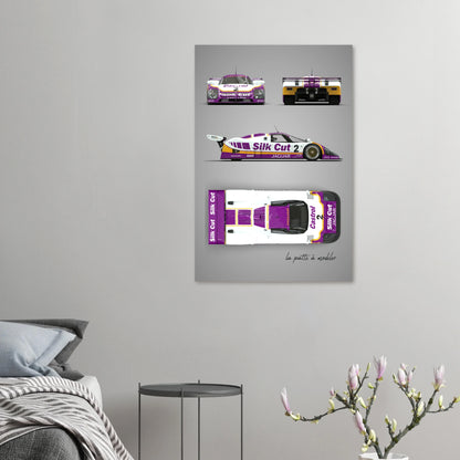 art, poster, aluminium print, wall art, automotive, gift, blueprint, car enthusiast, vintage car, classic car, motorcycle, race car, rally car, home decor