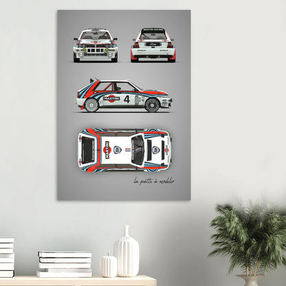 art, poster, aluminium print, wall art, automotive, gift, blueprint, car enthusiast, vintage car, classic car, motorcycle, race car, rally car, home decor