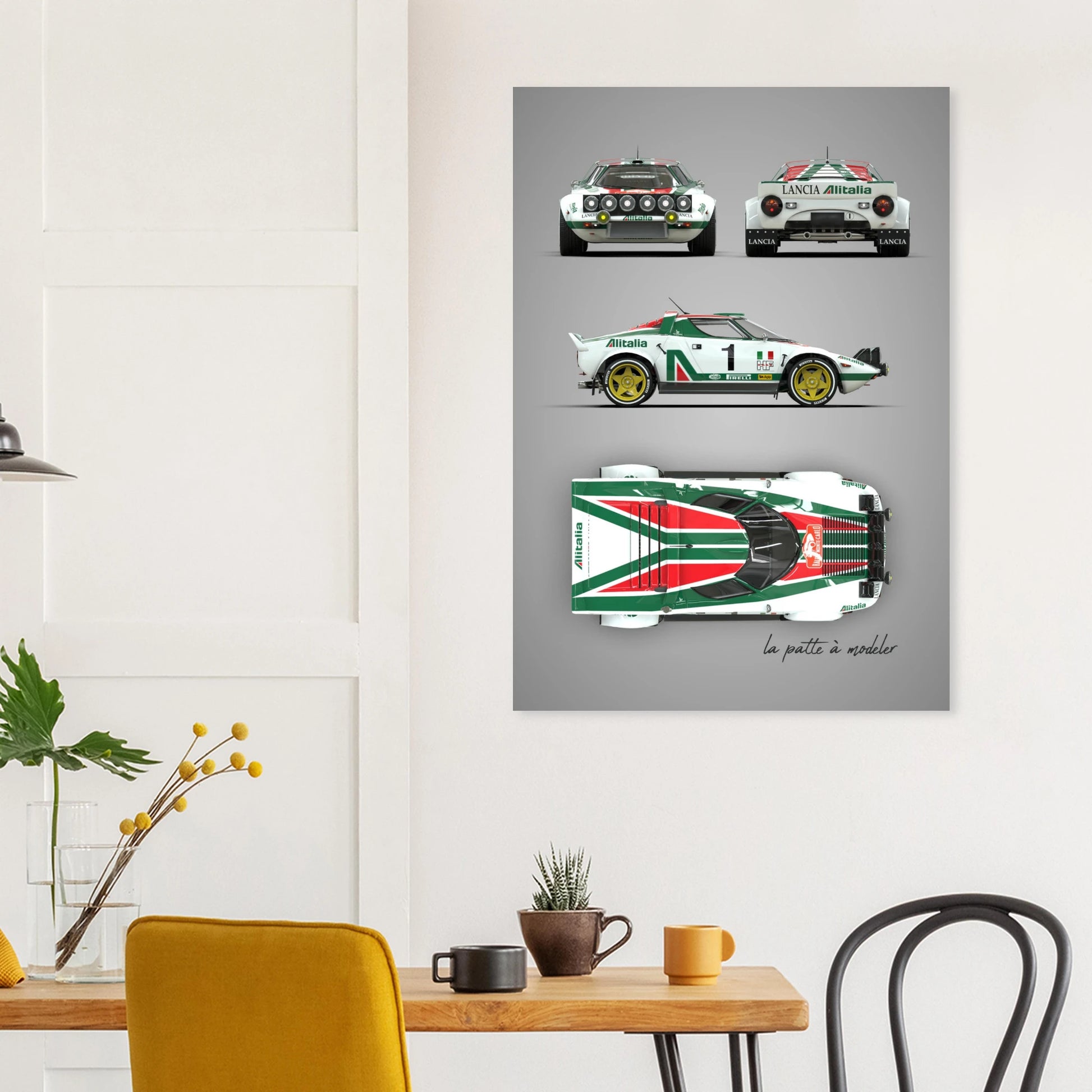 art, poster, aluminium print, wall art, automotive, gift, blueprint, car enthusiast, vintage car, classic car, motorcycle, race car, rally car, home decor