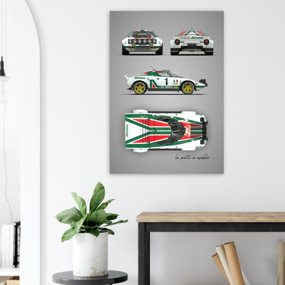 art, poster, aluminium print, wall art, automotive, gift, blueprint, car enthusiast, vintage car, classic car, motorcycle, race car, rally car, home decor