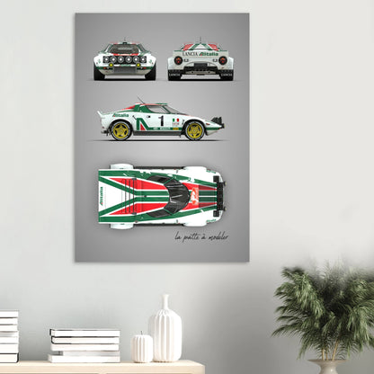 art, poster, aluminium print, wall art, automotive, gift, blueprint, car enthusiast, vintage car, classic car, motorcycle, race car, rally car, home decor