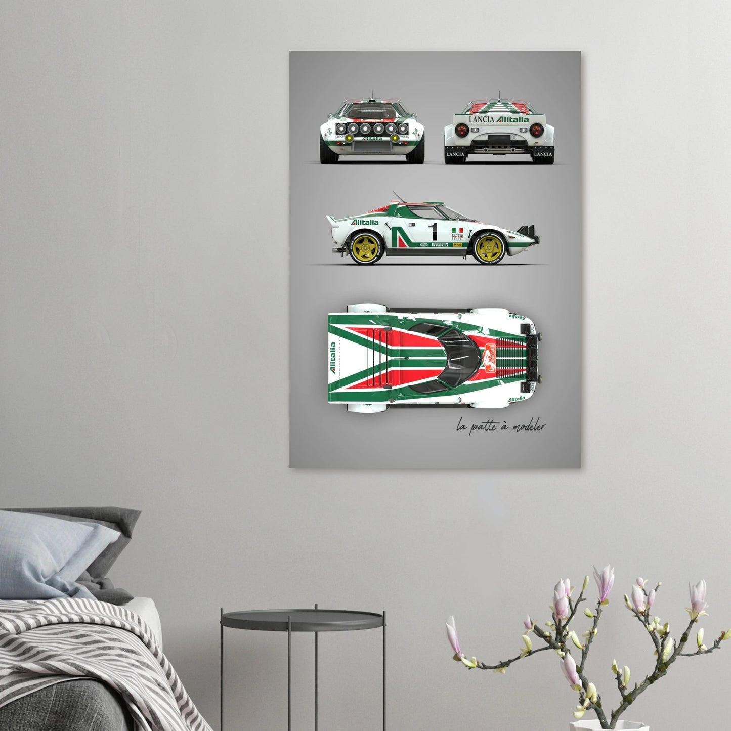 art, poster, aluminium print, wall art, automotive, gift, blueprint, car enthusiast, vintage car, classic car, motorcycle, race car, rally car, home decor