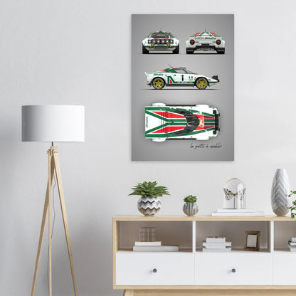 art, poster, aluminium print, wall art, automotive, gift, blueprint, car enthusiast, vintage car, classic car, motorcycle, race car, rally car, home decor