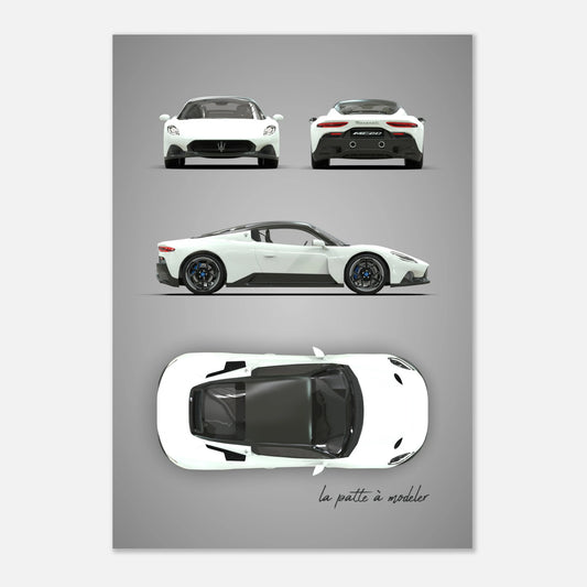 art, poster, aluminium print, wall art, automotive, gift, blueprint, car enthusiast, vintage car, classic car, motorcycle, race car, rally car, home decor