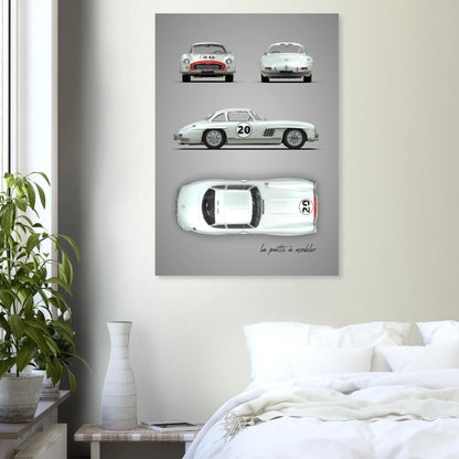 art, poster, aluminium print, wall art, automotive, gift, blueprint, car enthusiast, vintage car, classic car, motorcycle, race car, rally car, home decor