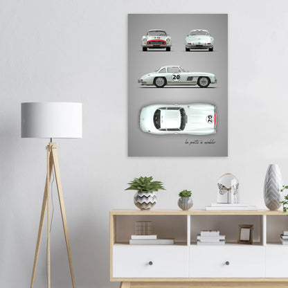 art, poster, aluminium print, wall art, automotive, gift, blueprint, car enthusiast, vintage car, classic car, motorcycle, race car, rally car, home decor