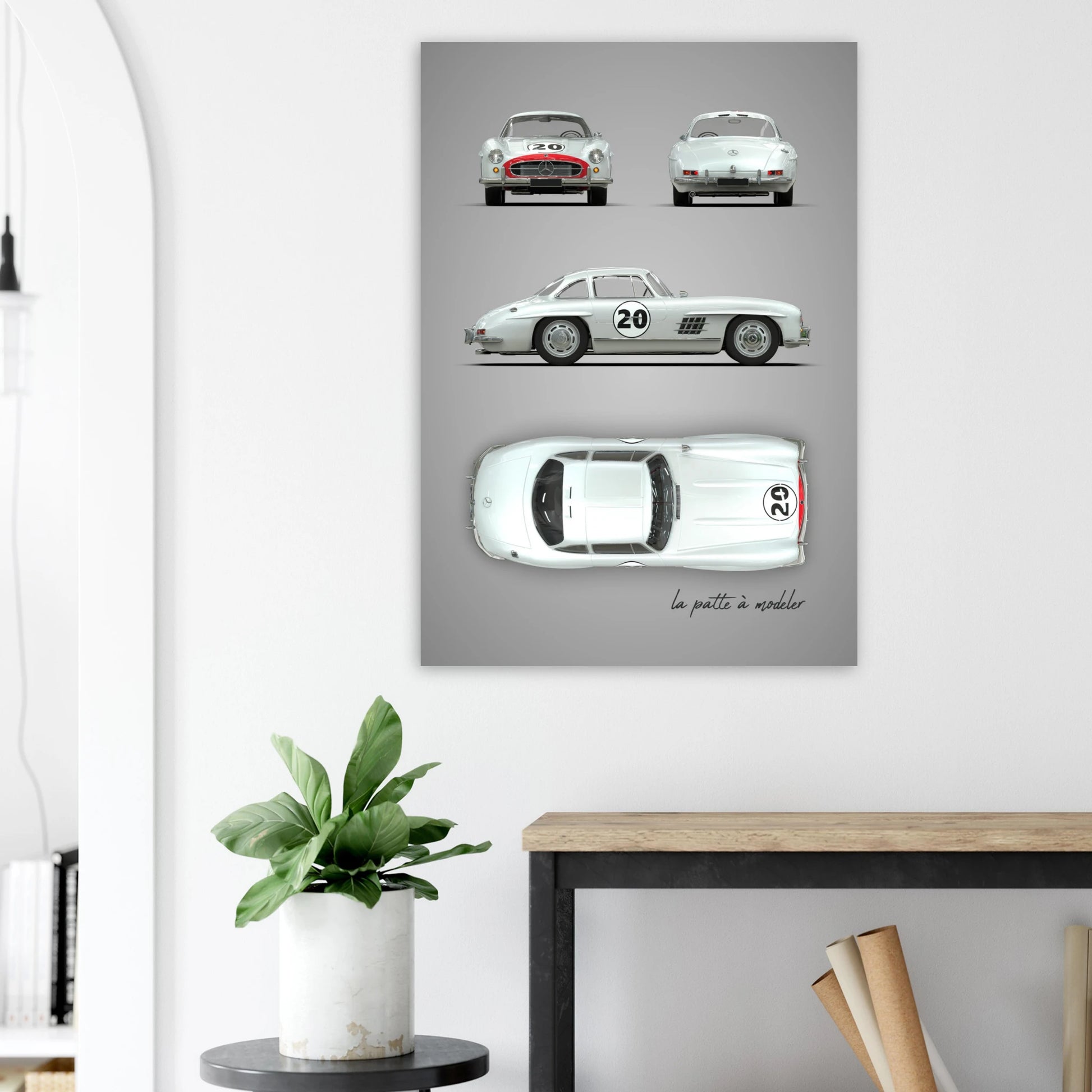 art, poster, aluminium print, wall art, automotive, gift, blueprint, car enthusiast, vintage car, classic car, motorcycle, race car, rally car, home decor
