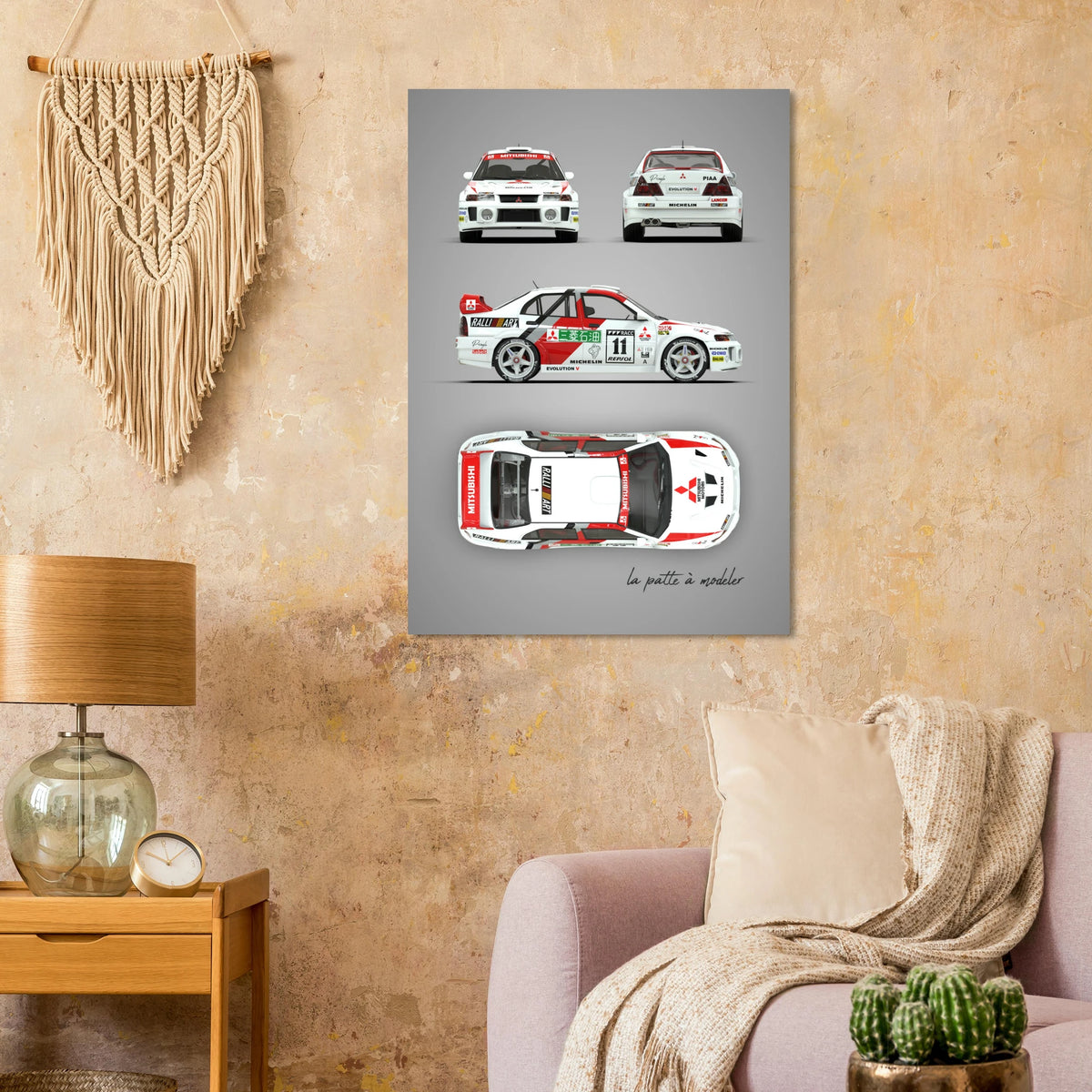 Japanese Rally Graphics Japanese Rally Car Aluminum Print - Championship Motorsport Art – LA ...