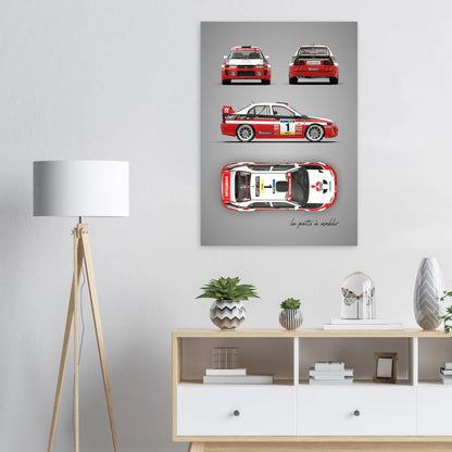 art, poster, aluminium print, wall art, automotive, gift, blueprint, car enthusiast, vintage car, classic car, motorcycle, race car, rally car, home decor