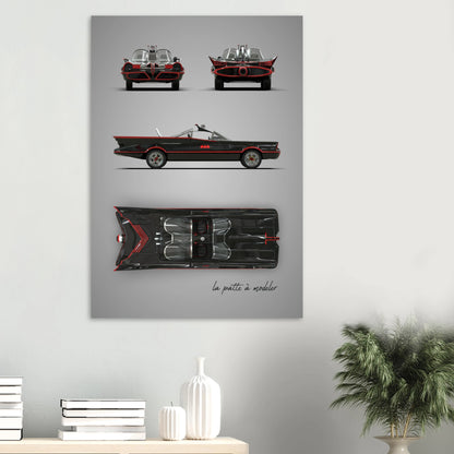 art, poster, aluminium print, wall art, automotive, gift, blueprint, car enthusiast, vintage car, classic car, motorcycle, race car, rally car, home decor